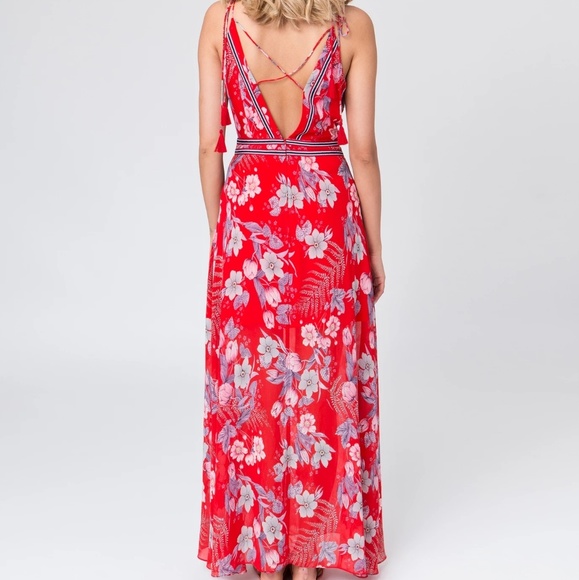 NWT Pia Rossini Virginia Maxi Dress, Size M - Picture 5 of 5